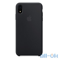 Чохол Apple iPhone Xr Silicone Case Black